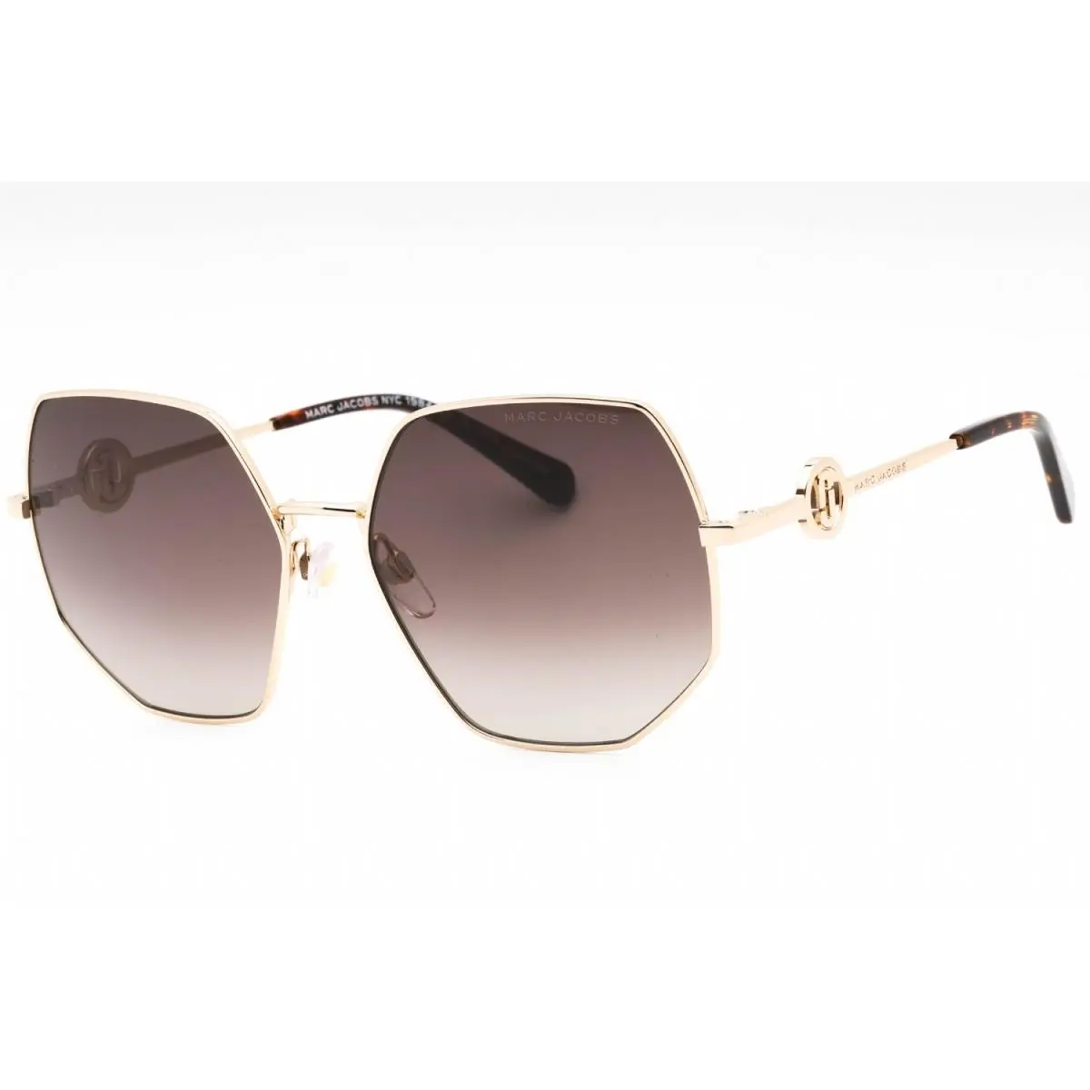 Marc Jacobs Marc 730/S 06J HA Sunglasses Gold Havana Frame Brown Lenses 59mm