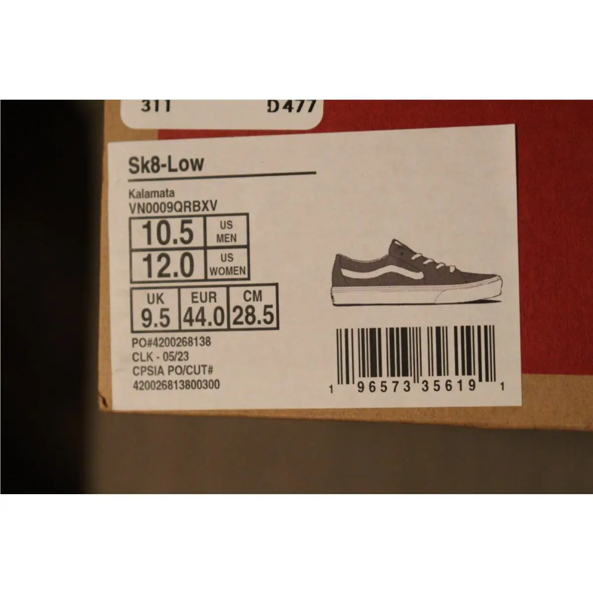Vans shoes - VANS Sk8-Low - Green 9