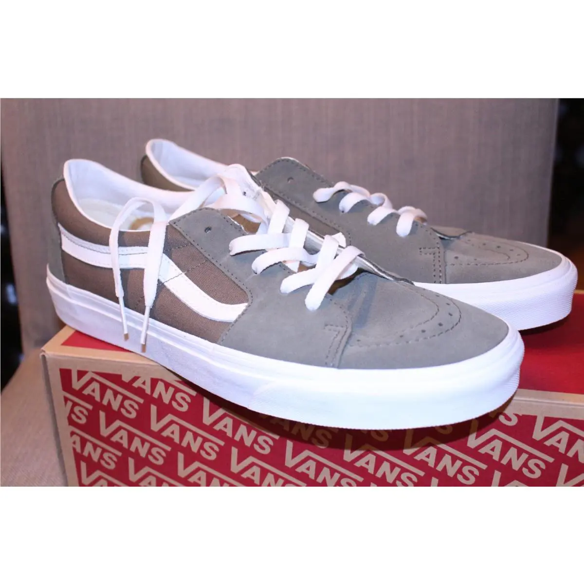 Vans shoes - VANS Sk8-Low - Green 2