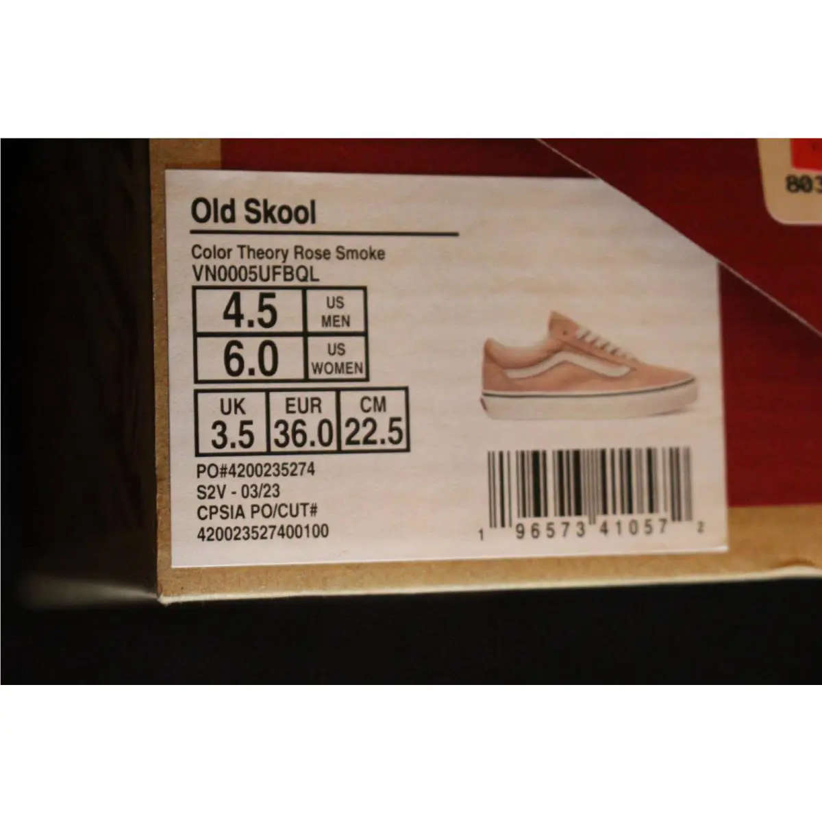 Vans shoes - VANS Old Skool - Old Skool - Rose Smoke 7