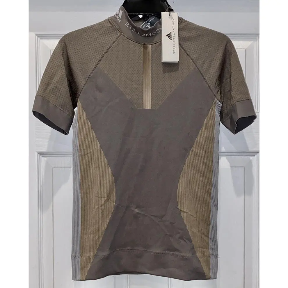Adidas clothing - Runk Knit Tee - Runk Knit Tee - FL1721 - Brown 4