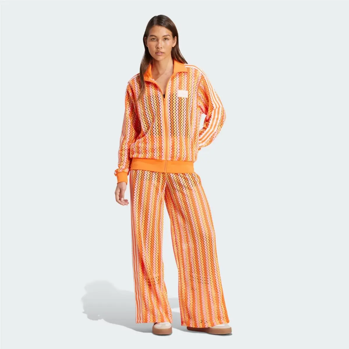 Adidas clothing - adidas Originals - Originals - KC0749 - Semi Lucid Fuchsia / Hazy Orange / Semi Solar Orange 8