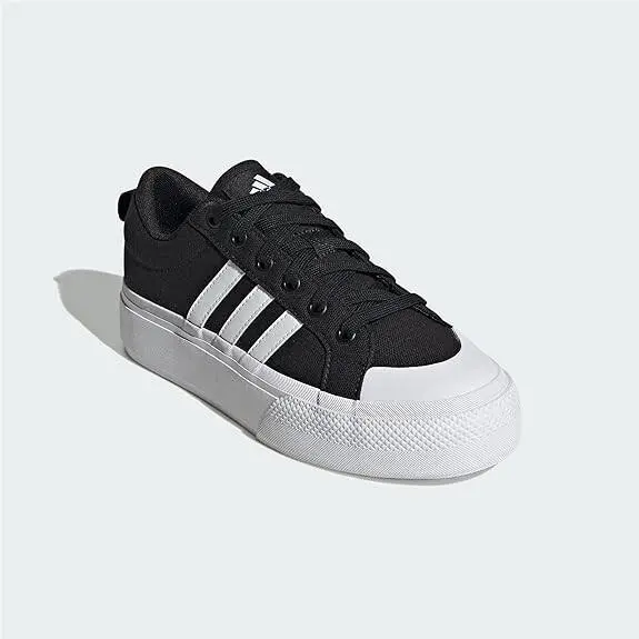 Adidas Bravada 2.0 IE2310 Sneakers Women US 11 Black White Platform Shoes TF6930