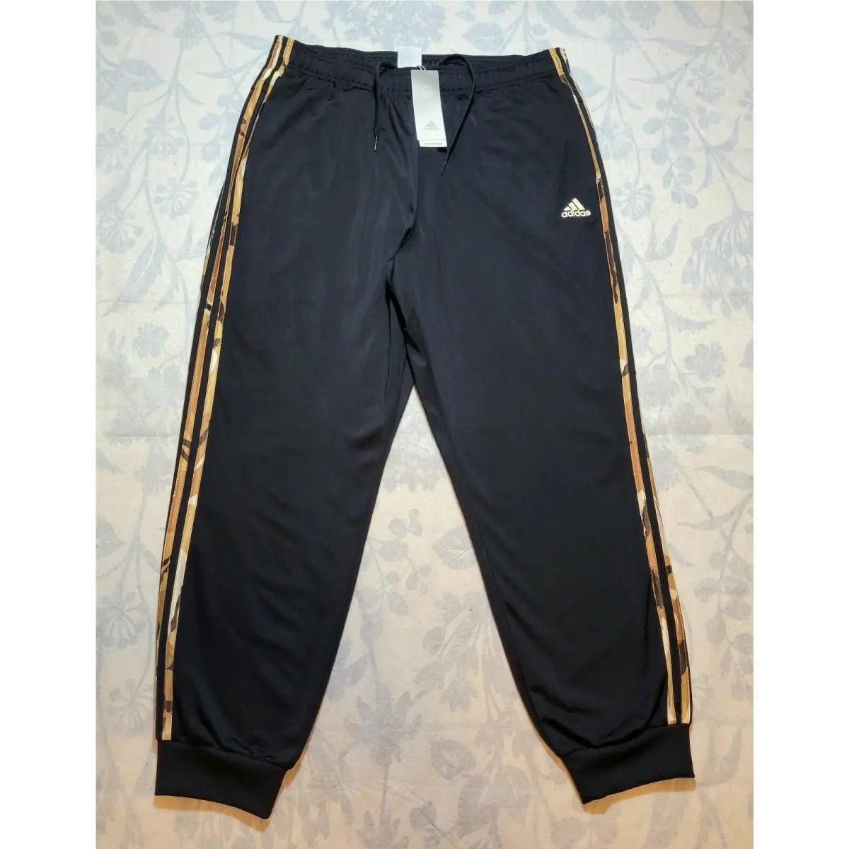 Adidas clothing - Adidas 3 Stripes Tricot - Stripes Tricot - Black/Brown 8