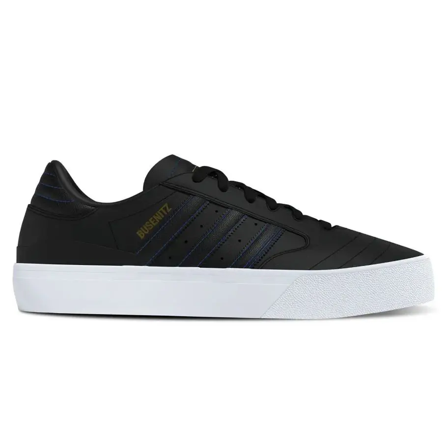 Adidas Skateboarding Busenitz Vulc 2.0 - Black / White / Blue Shoes