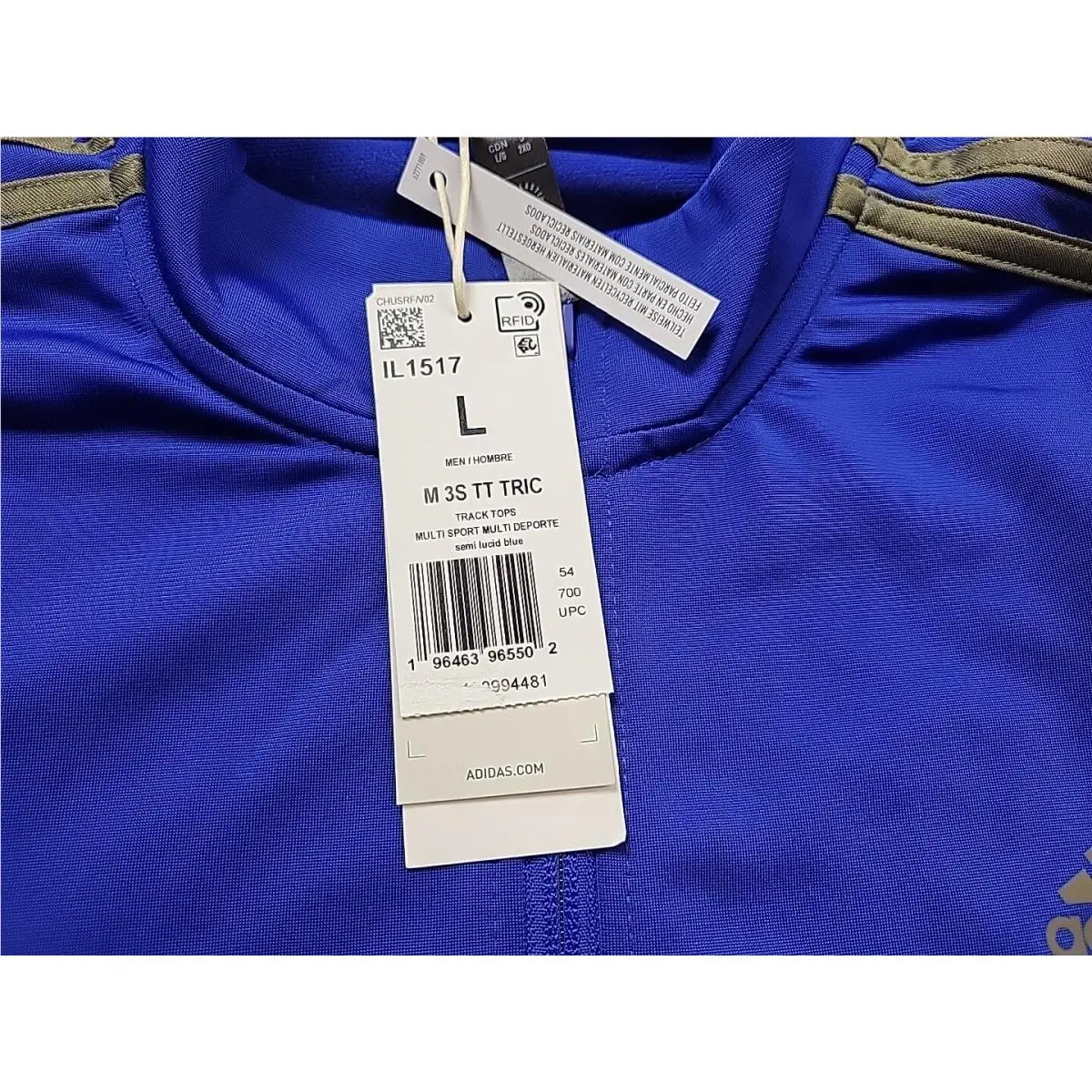Adidas clothing - Blue Gray 37