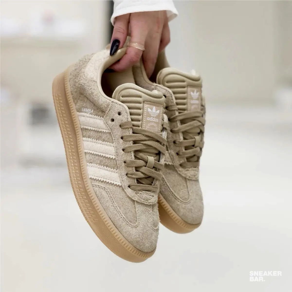 Adidas shoes - adidas Samba - Samba - Adidas Originals Samba XLG - Brown 14