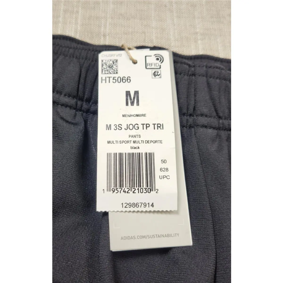 Adidas clothing - Black White 36