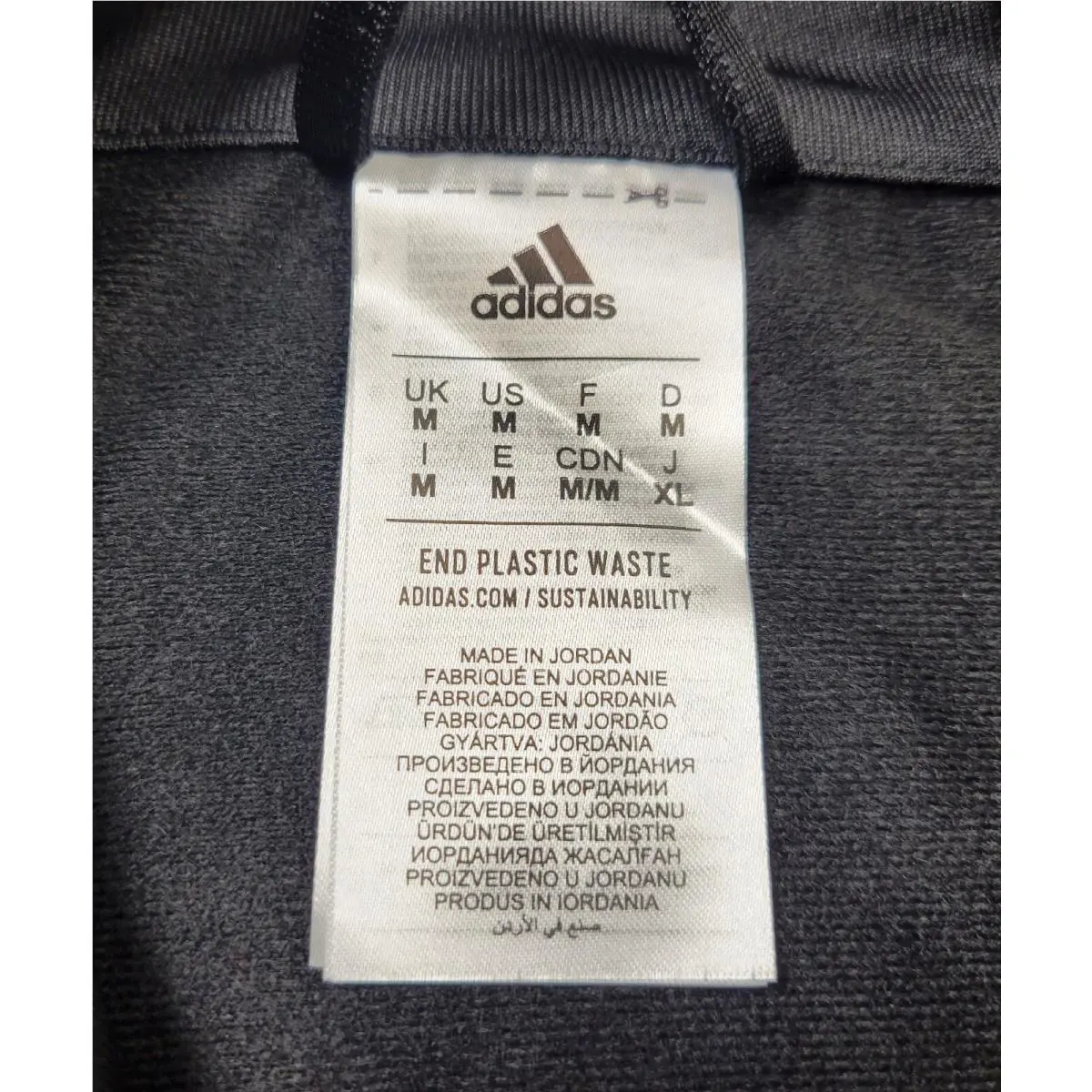 Adidas clothing - Black White 37