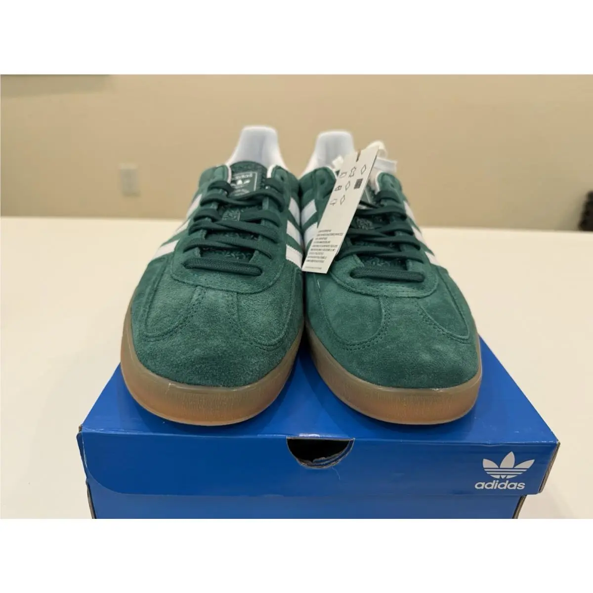 Adidas shoes - adidas Gazelle - Gazelle - JI2062 - Collegiate Green/Cloud White/Gum 6