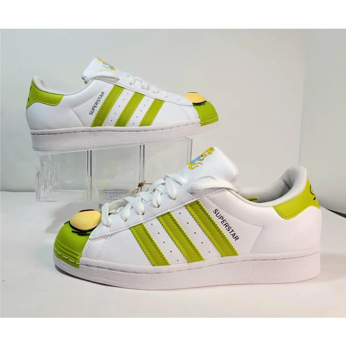 Adidas shoes - ADIDAS Superstar J The Simpsons - GY3321 - White Green 0