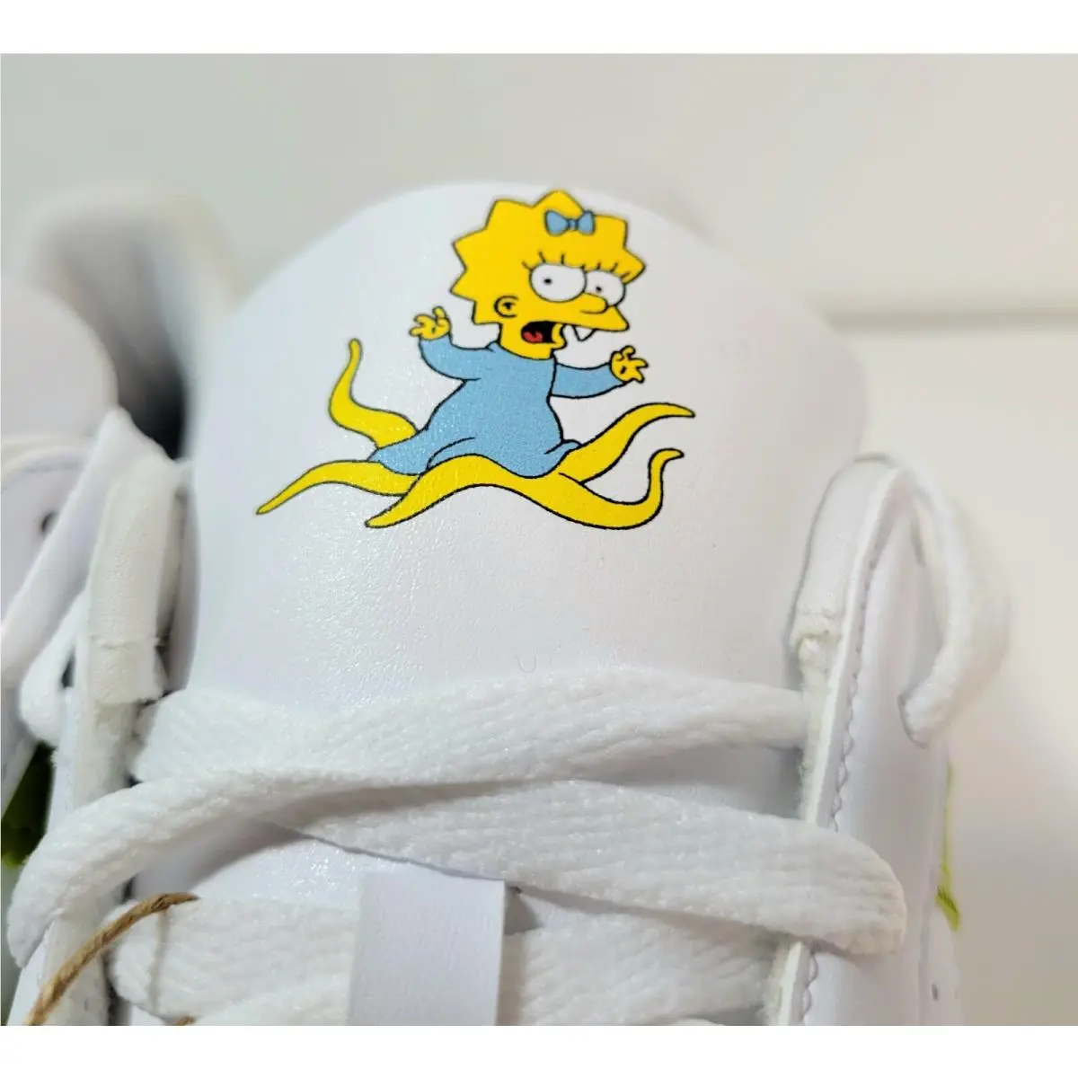 Adidas shoes - ADIDAS Superstar J The Simpsons - GY3321 - White Green 6