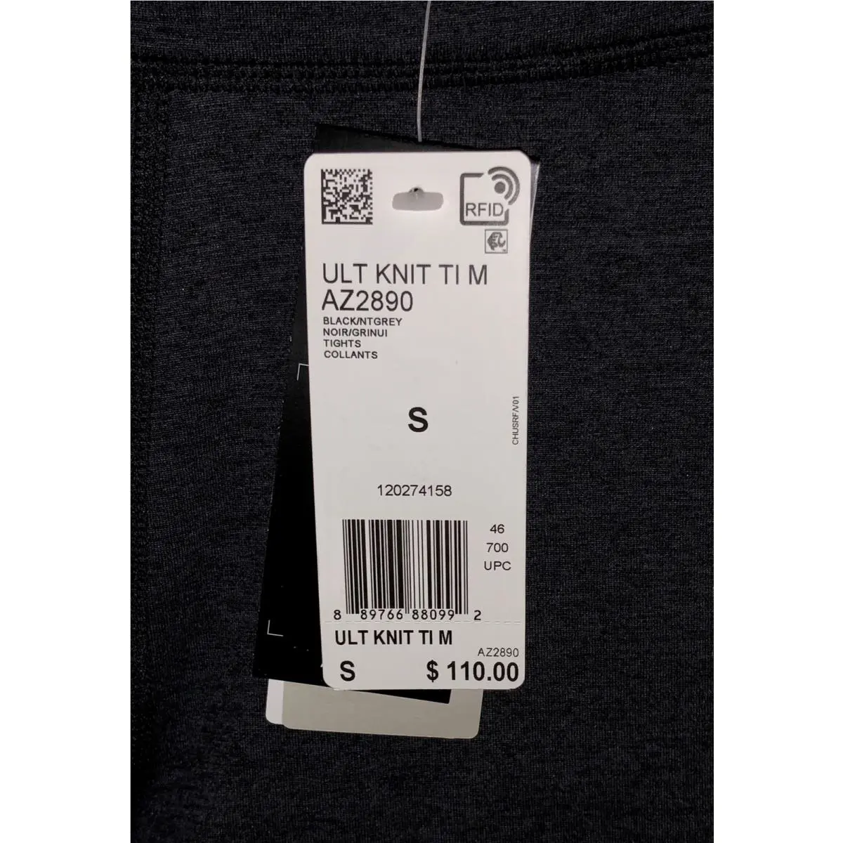 Adidas clothing - Ultra Knit Tights - Ultra Knit Tights - AZ2890 - Gray 6
