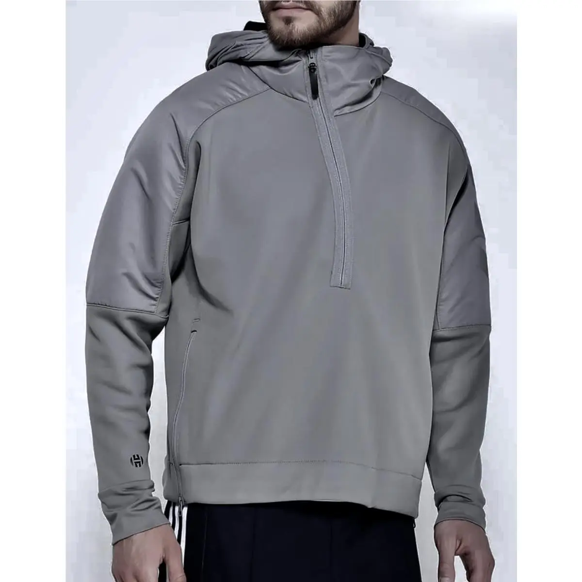 Adidas clothing - Adidas Harden MVP Sweatshirt - Harden MVP Sweatshirt - CD6993 - Gray 6