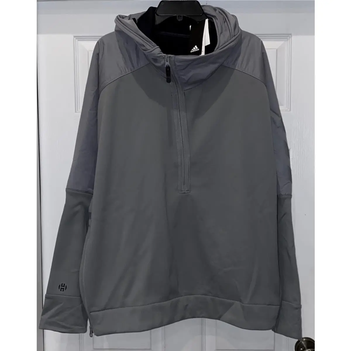 Adidas clothing - Adidas Harden MVP Sweatshirt - Harden MVP Sweatshirt - CD6993 - Gray 9