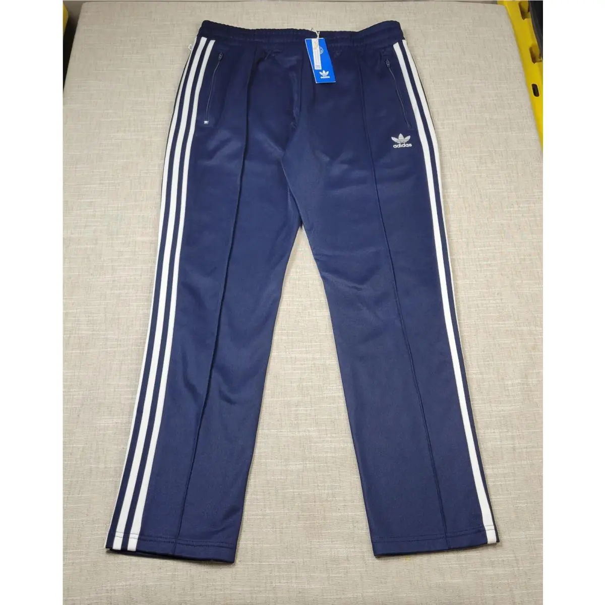 Adidas clothing - Adidas Beckenbauer Track Pants - Beckenbauer Track Pants - IA4786 - Blue White 0