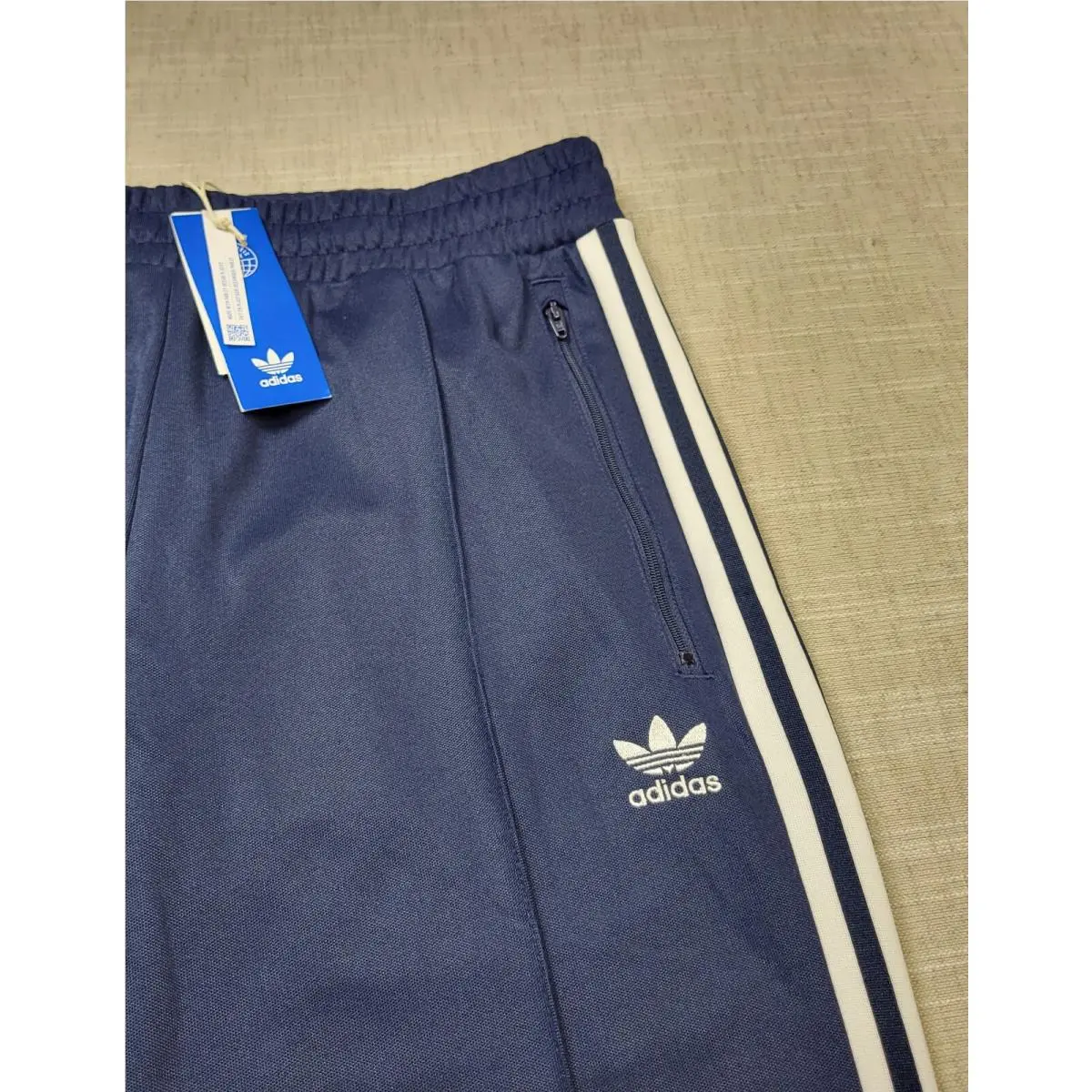 Adidas clothing - Adidas Beckenbauer Track Pants - Beckenbauer Track Pants - IA4786 - Blue White 2