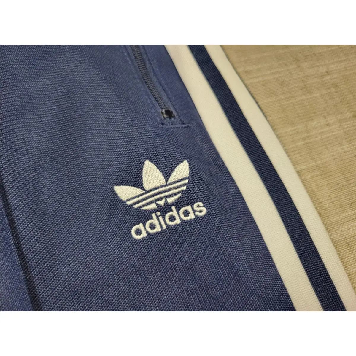Adidas clothing - Adidas Beckenbauer Track Pants - Beckenbauer Track Pants - IA4786 - Blue White 3