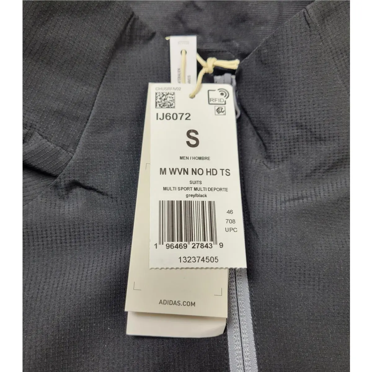 Adidas clothing - IJ6072 - IJ6072 - Gray Black White 13
