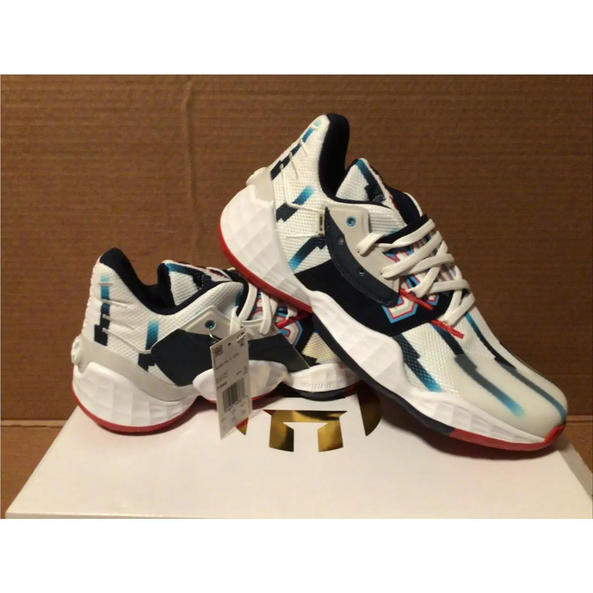 Adidas shoes - adidas Harden Vol. 4 - Harden - White 1
