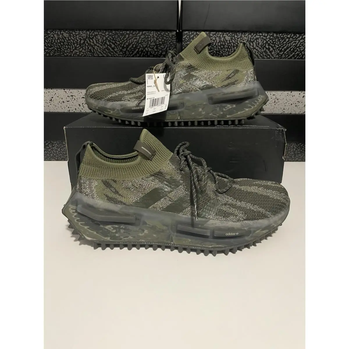 NMD_S1 Shadow Olive US Mens 8 by Adidas