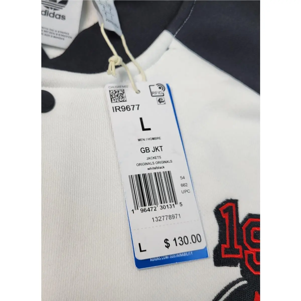 Adidas clothing - White Black Red 13