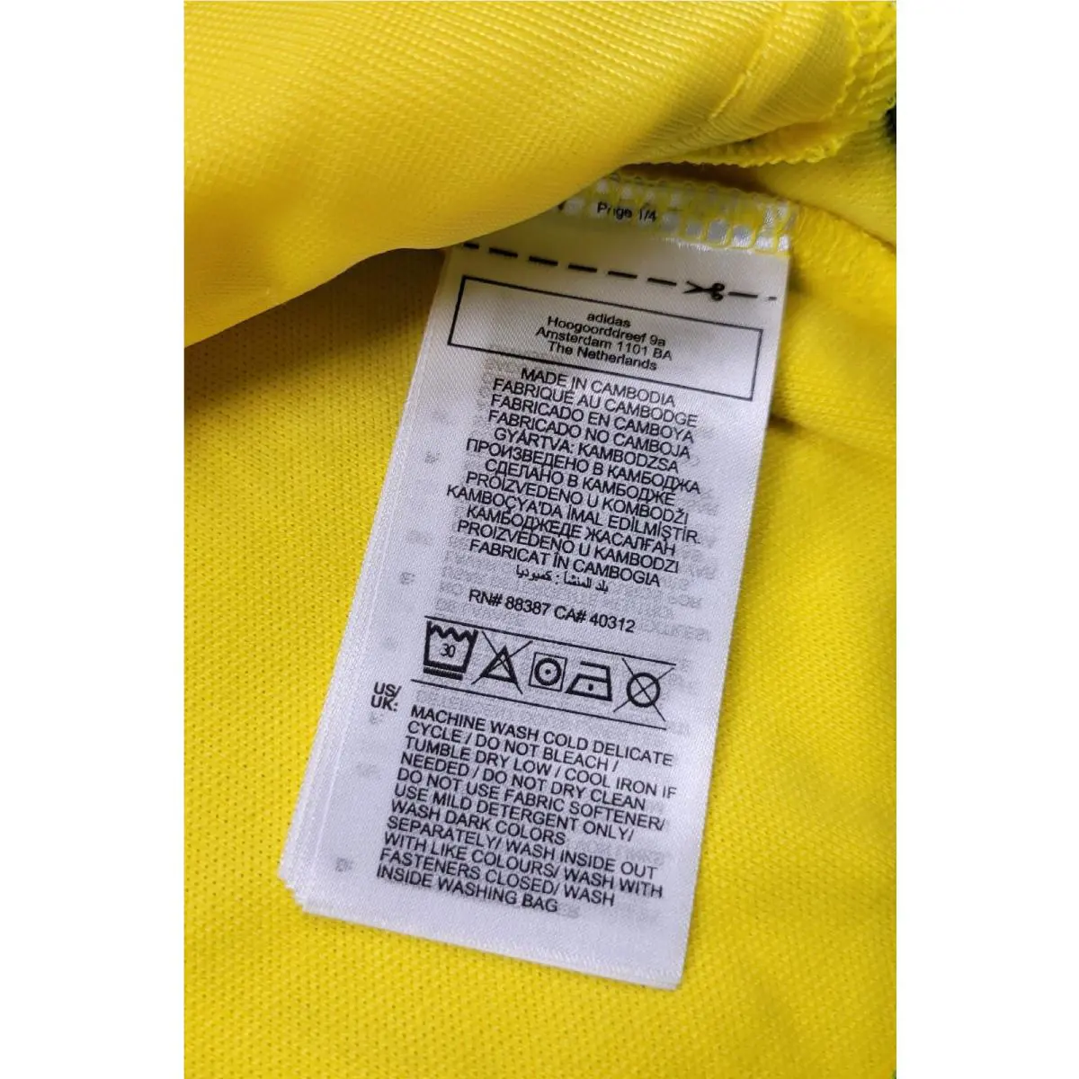 Adidas clothing - Green Yellow 19