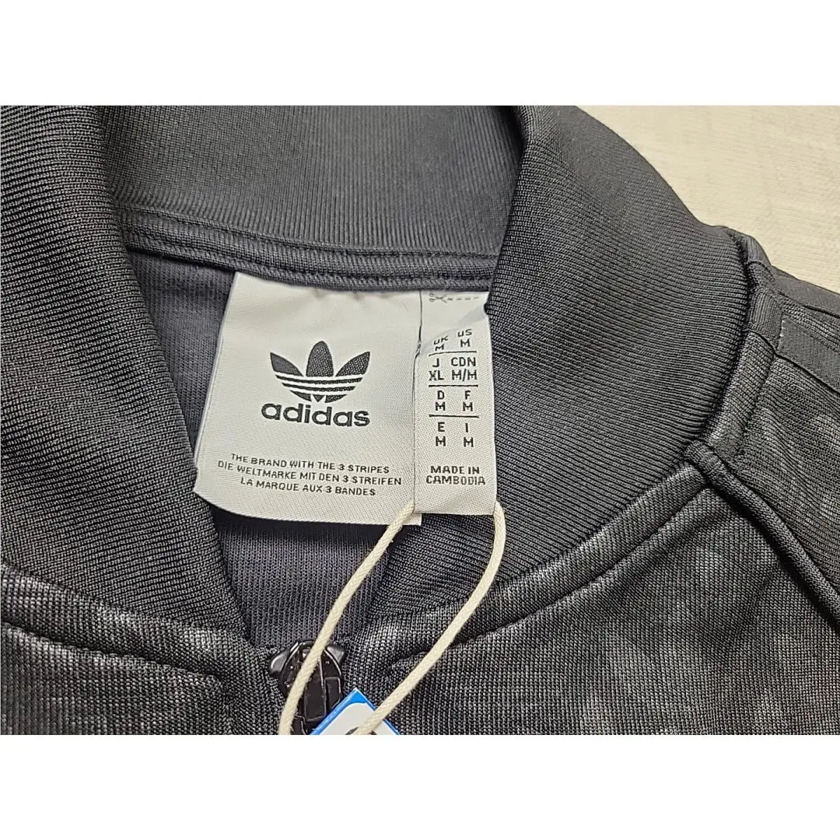 Adidas clothing - Adidas Superstar Monogram Track Jacket - IL5146 - Black 8