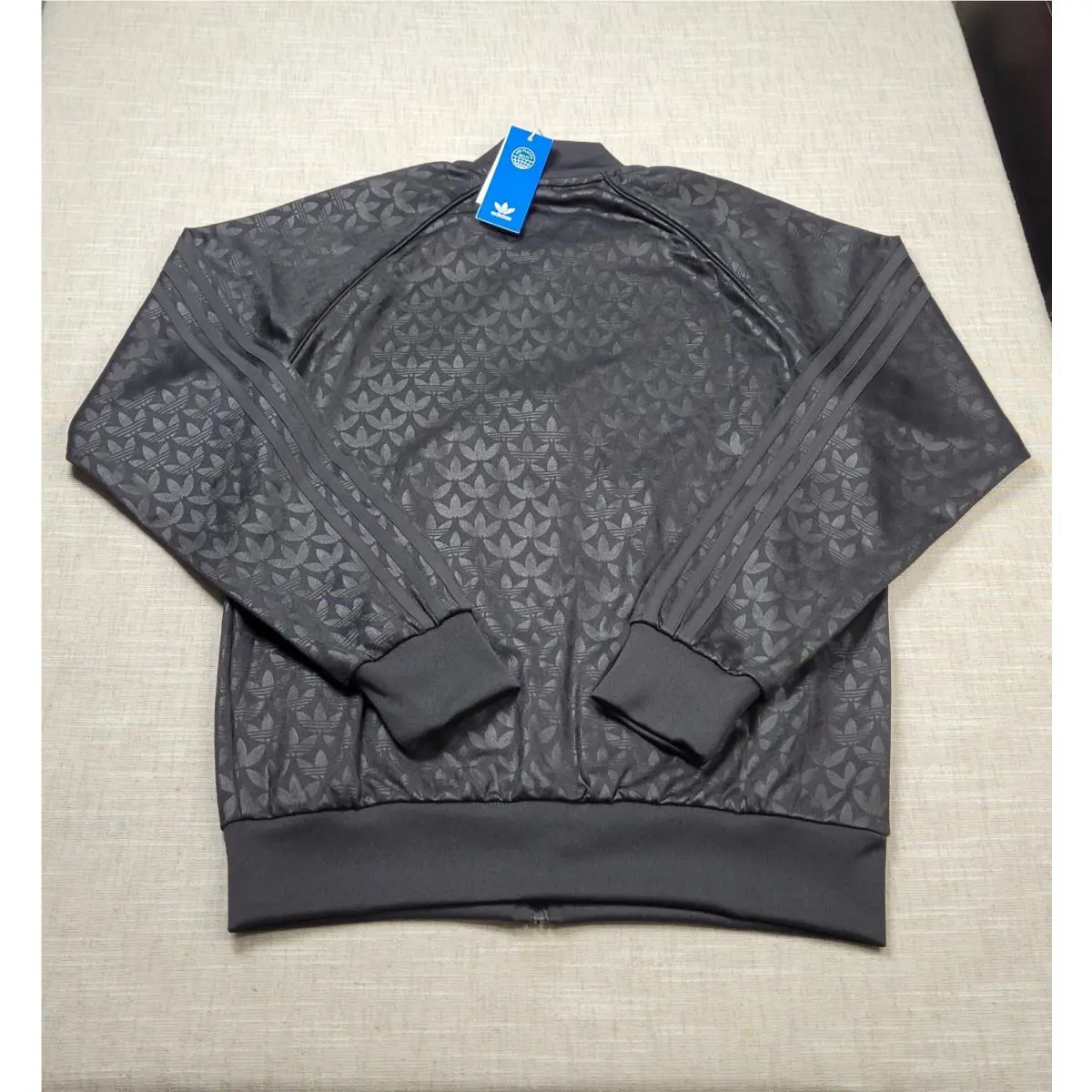 Adidas clothing - Adidas Superstar Monogram Track Jacket - IL5146 - Black 0