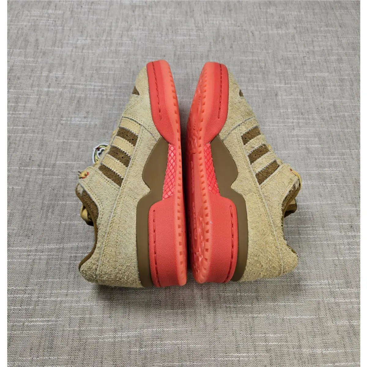 Adidas shoes - Adidas The Grinch Forum Low CL J Sneakers - IG7066 - Brown 4