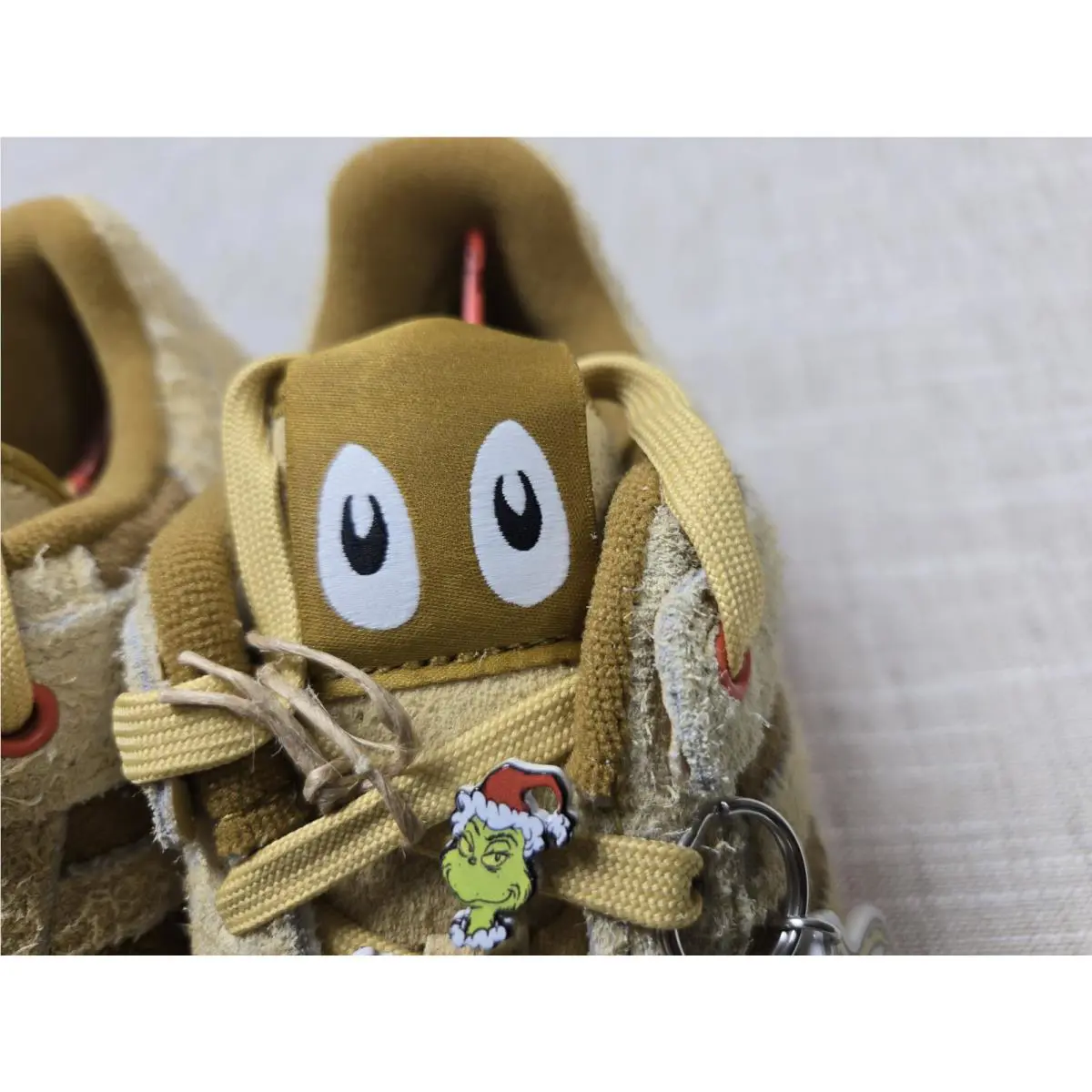 Adidas shoes - Adidas The Grinch Forum Low CL J Sneakers - IG7066 - Brown 7