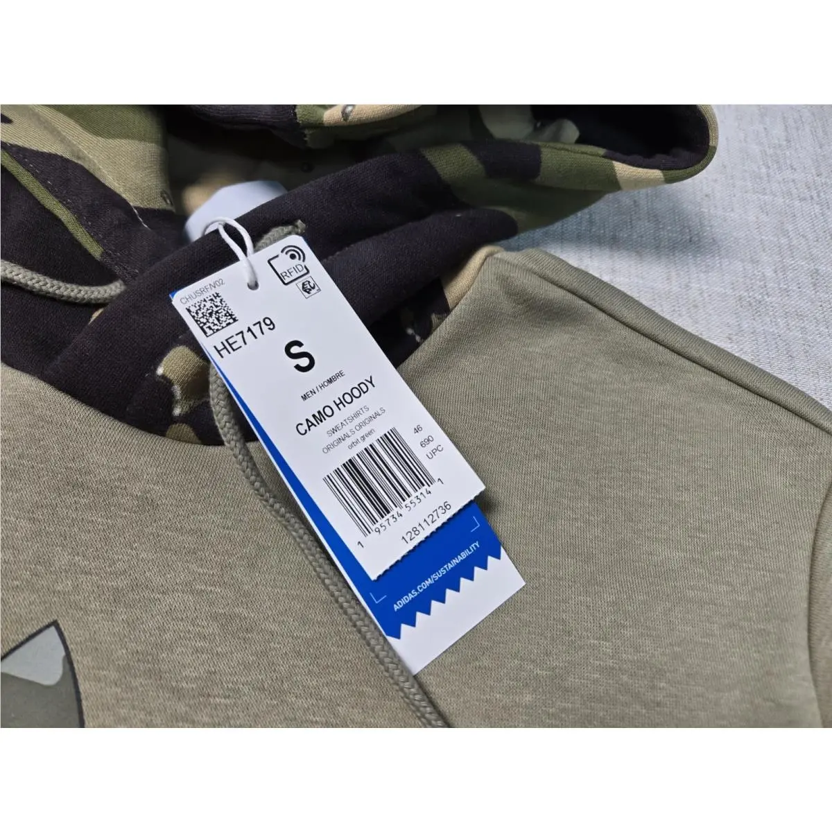 Adidas clothing - HE7179 - HE7179 - Green Brown 5