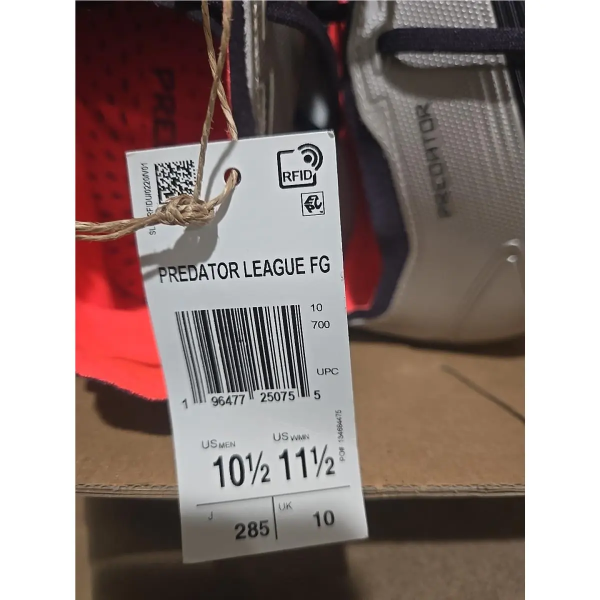 Adidas shoes - adidas Predator - Predator - IF6349 - Silver 0