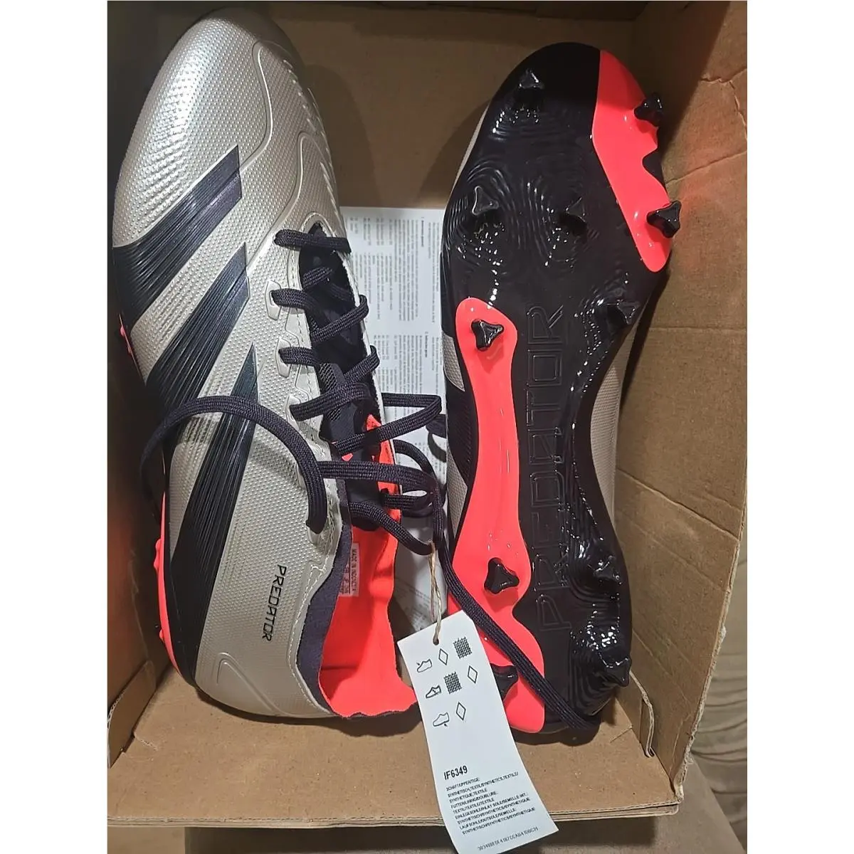 Adidas shoes - adidas Predator - Predator - IF6349 - Silver 7