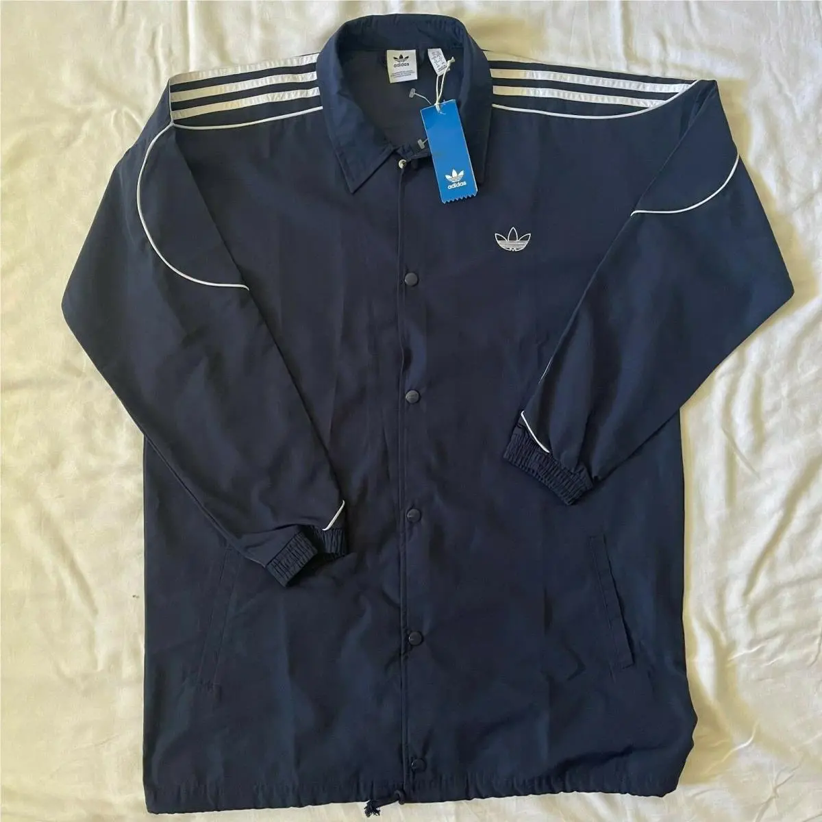 Adidas clothing - Adidas Coach Jacket - Coach Jacket - White 2