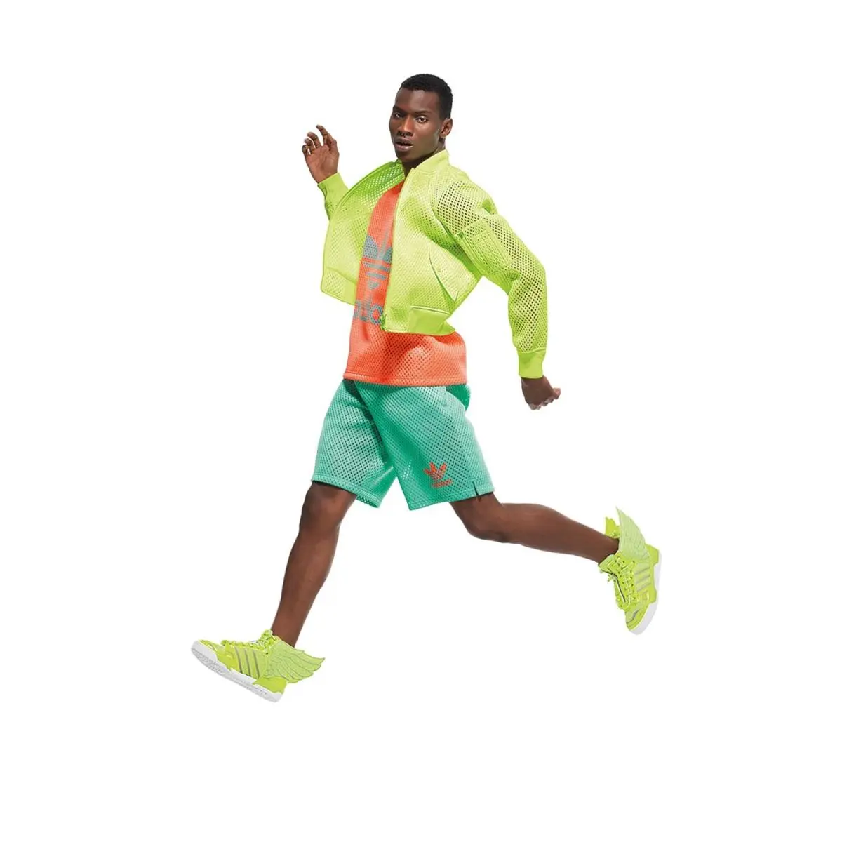 Adidas clothing - Adidas Originals Jeremy Scott - Originals Jeremy Scott - Orange (UPC: 887388811721) 0