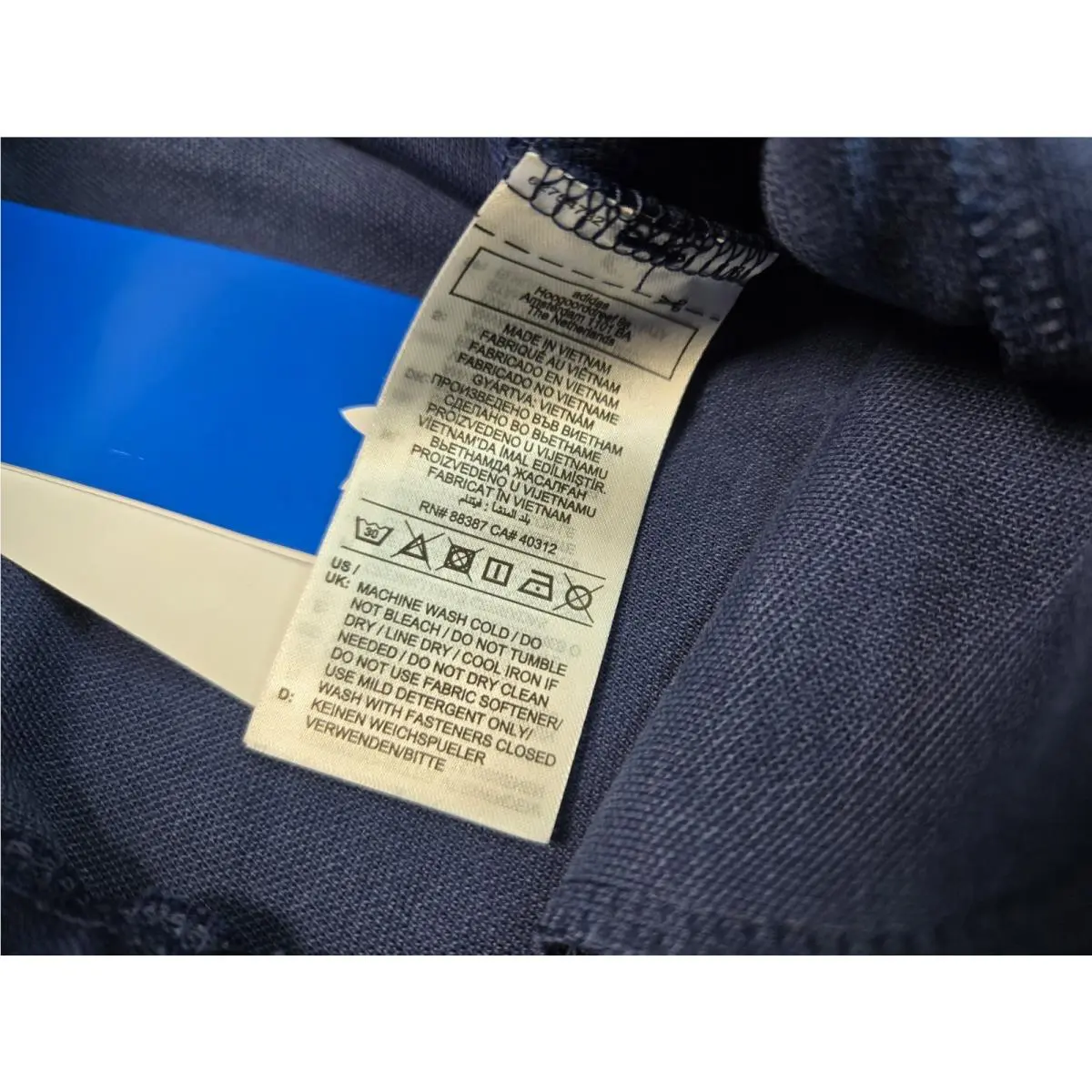 Adidas clothing - Adidas Beckenbauer FB Nations Italy - IX9607 - Blue 10
