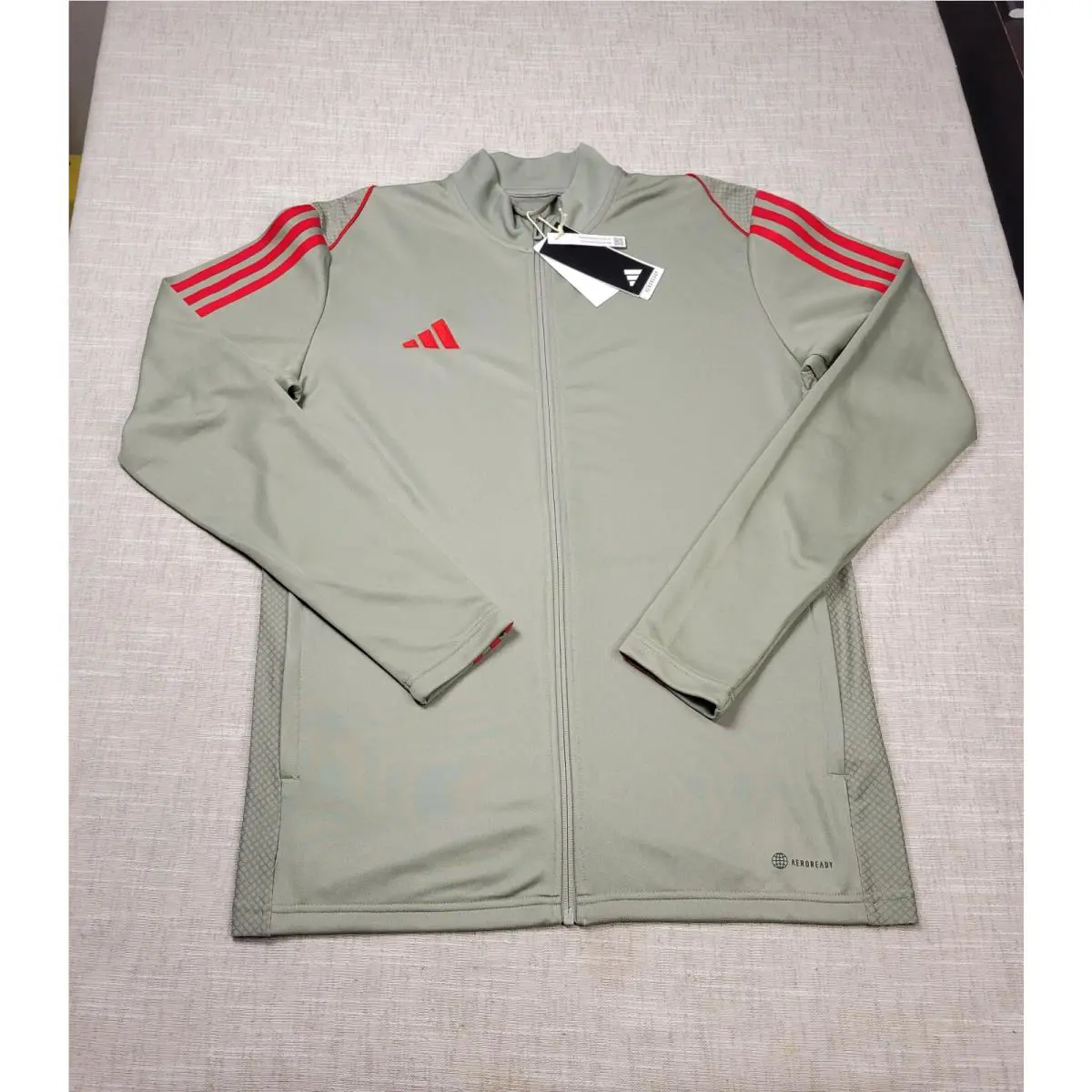 Adidas clothing - Gray Silver Red 0