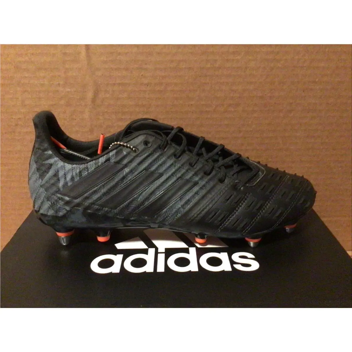 Adidas Predator Malice Control SG Black/solar Orange Size 9 Mens
