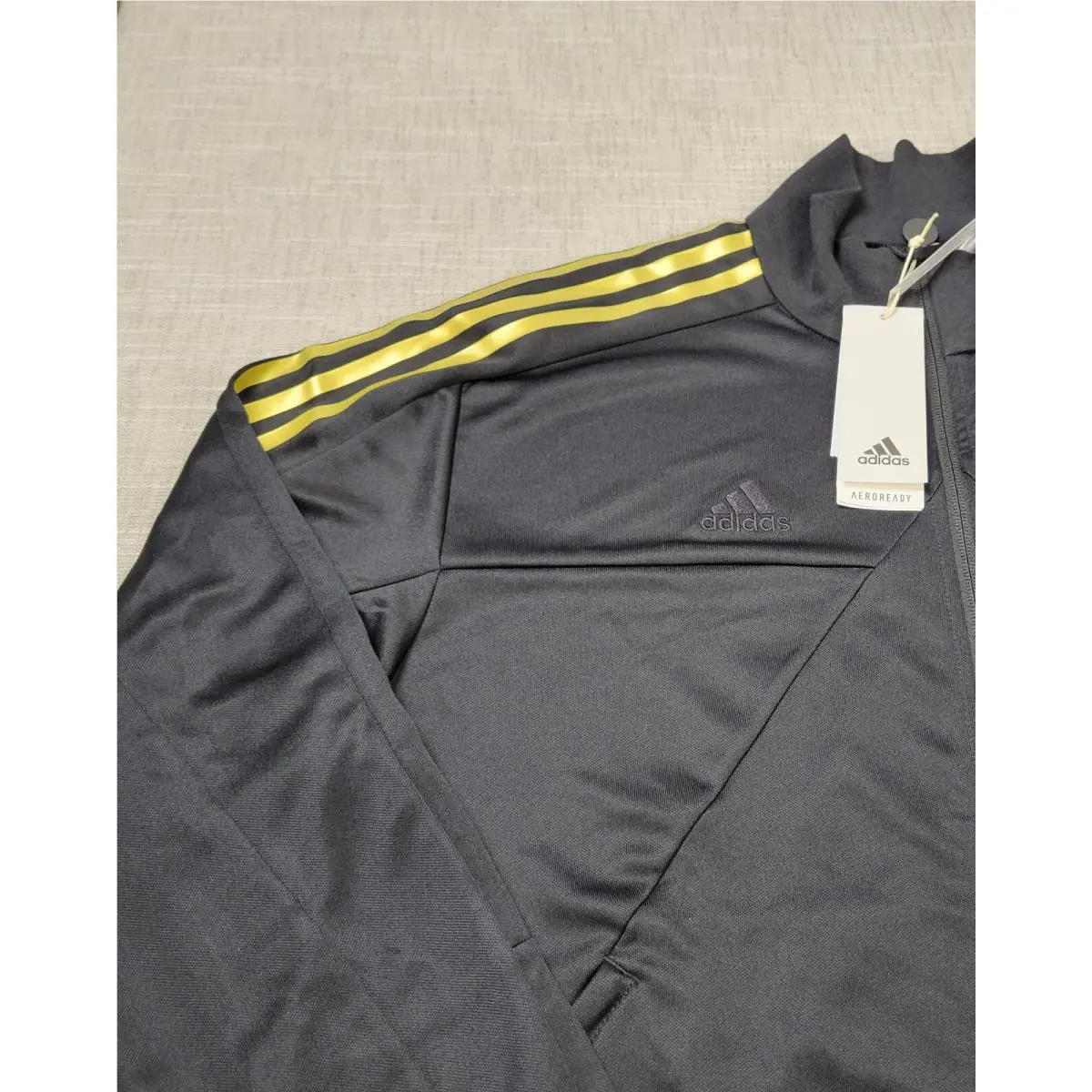 Adidas clothing - Adidas Tiro Wordmark Track Jacket - IM2920 - Black Gold 2
