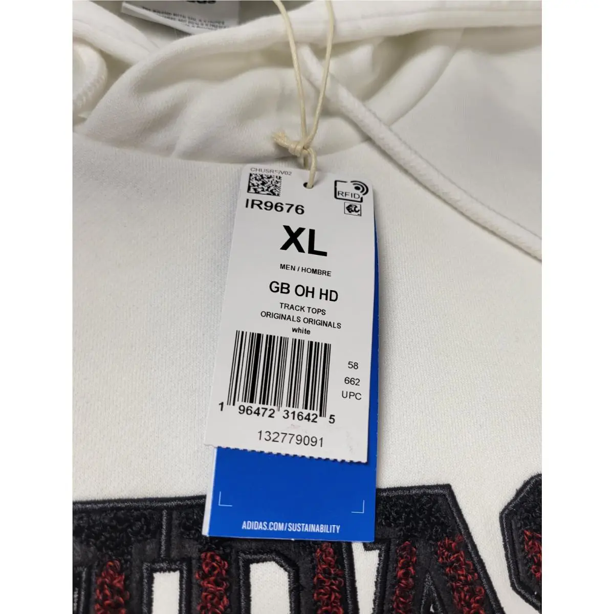 Adidas clothing - White Black Red 9