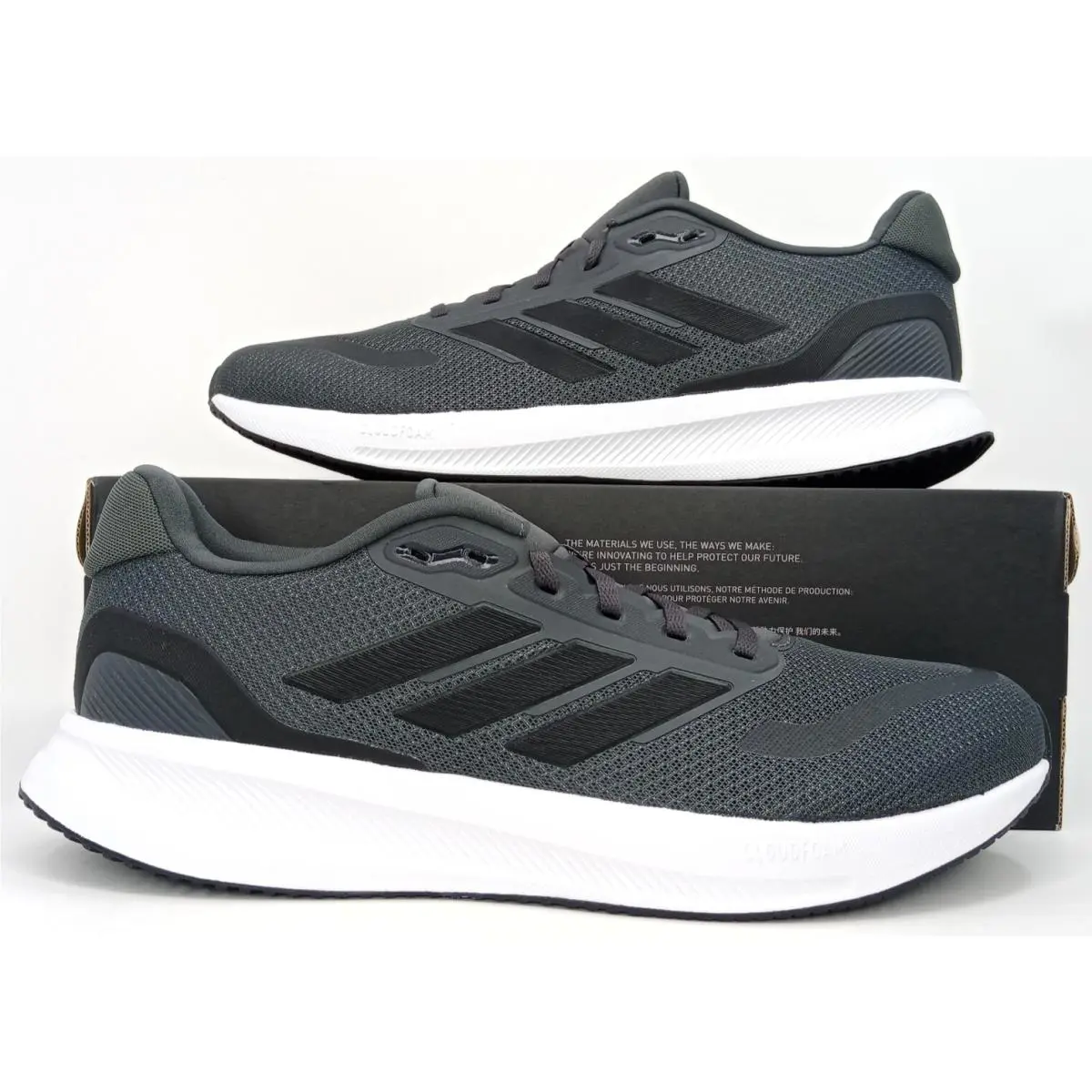 Adidas shoes - adidas Runfalcon 5 - Runfalcon - IE8819 - Gray (UPC: 196478482032) 9