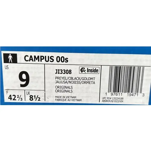 Adidas shoes - adidas Originals Campus 00s - Originals Campus - JI3308 - Gold (UPC: 197611194713) 3