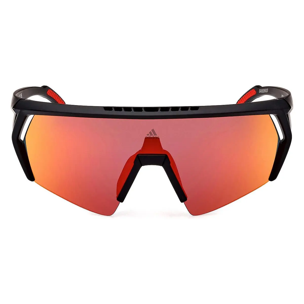 Adidas SP0063 Sunglasses Matte Black / Bordeaux Mirrored