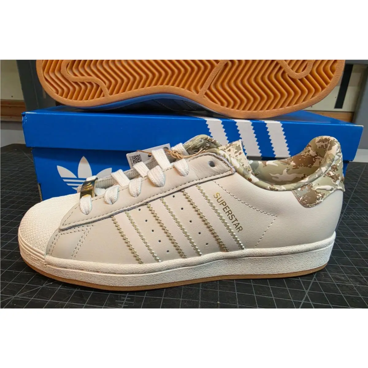 Adidas shoes - adidas Superstar - Superstar - ID4683 - camo 1