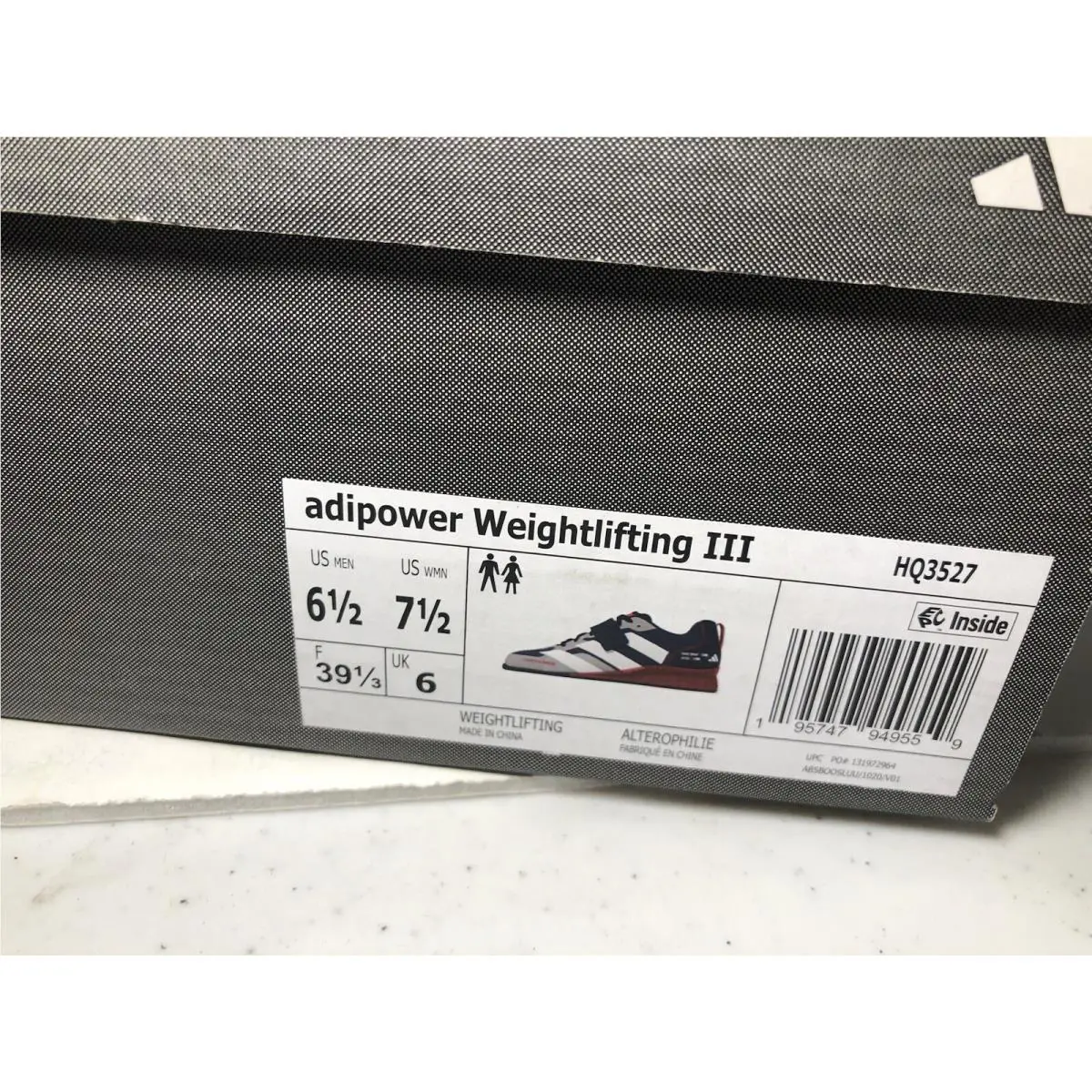 Adidas shoes - adidas Adipower Weightlifting - Adipower Weightlifting - HQ3527 - Blue 3