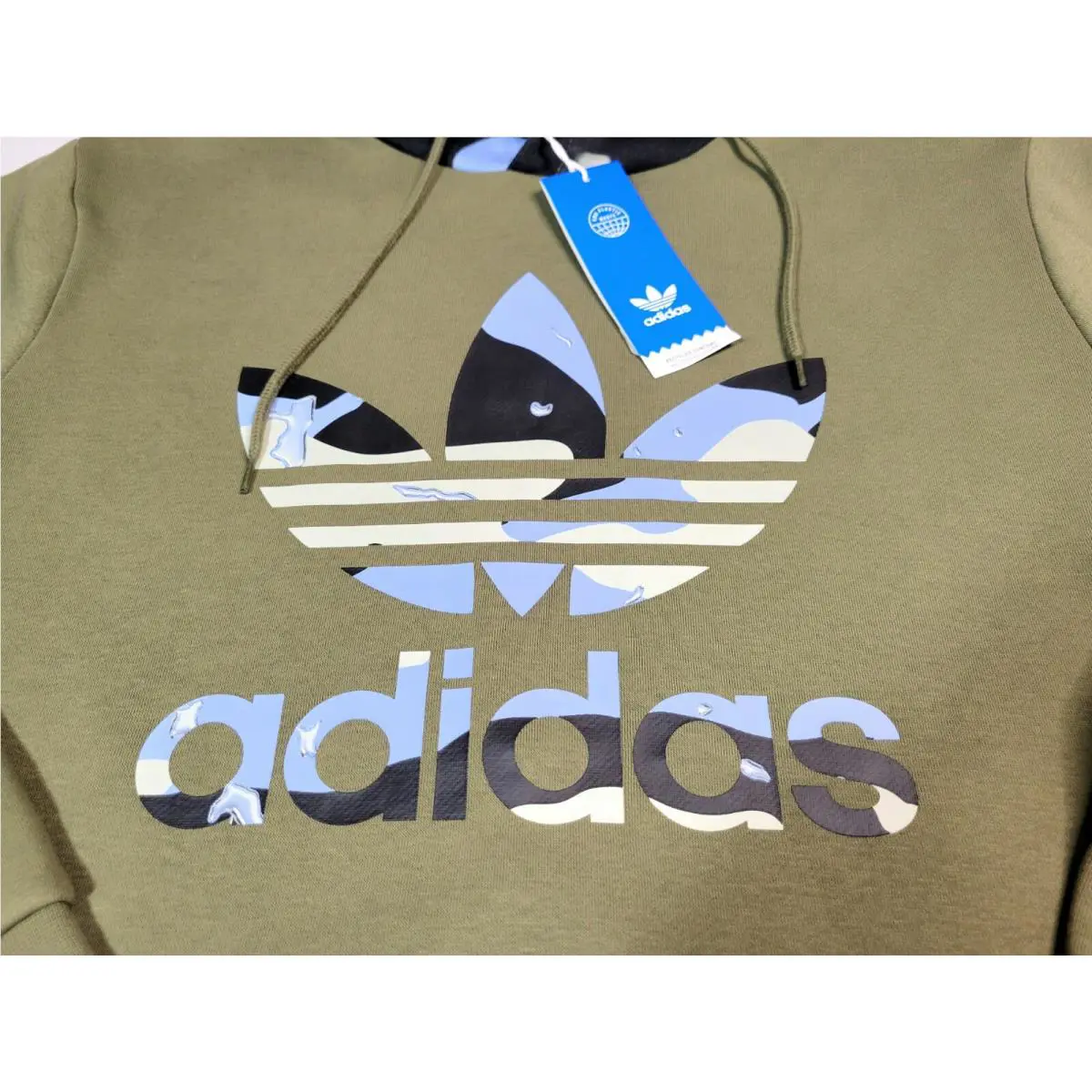 Adidas clothing - H13474 - H13474 - Olive Green Blue 1