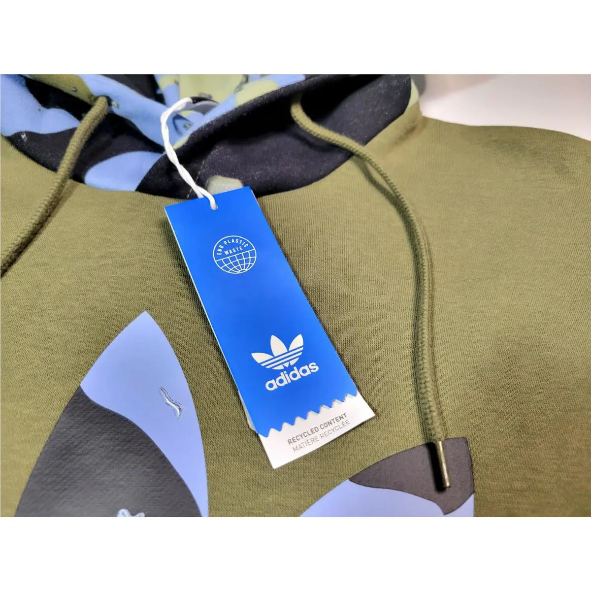 Adidas clothing - H13474 - H13474 - Olive Green Blue 6
