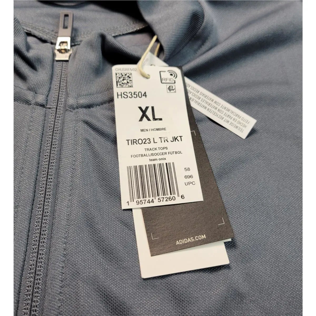 Adidas clothing - Gray White 14