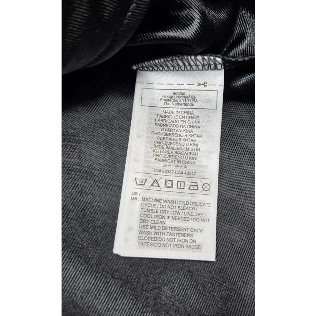 Adidas clothing - Adidas Adilenium 2 Megabreak - Adilenium Megabreak - JN0810 - Black White 8